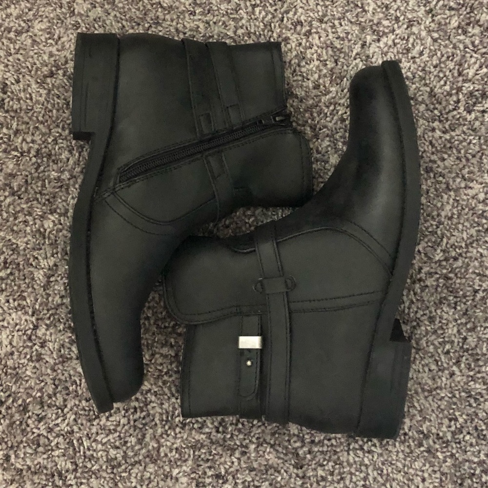 Black booties